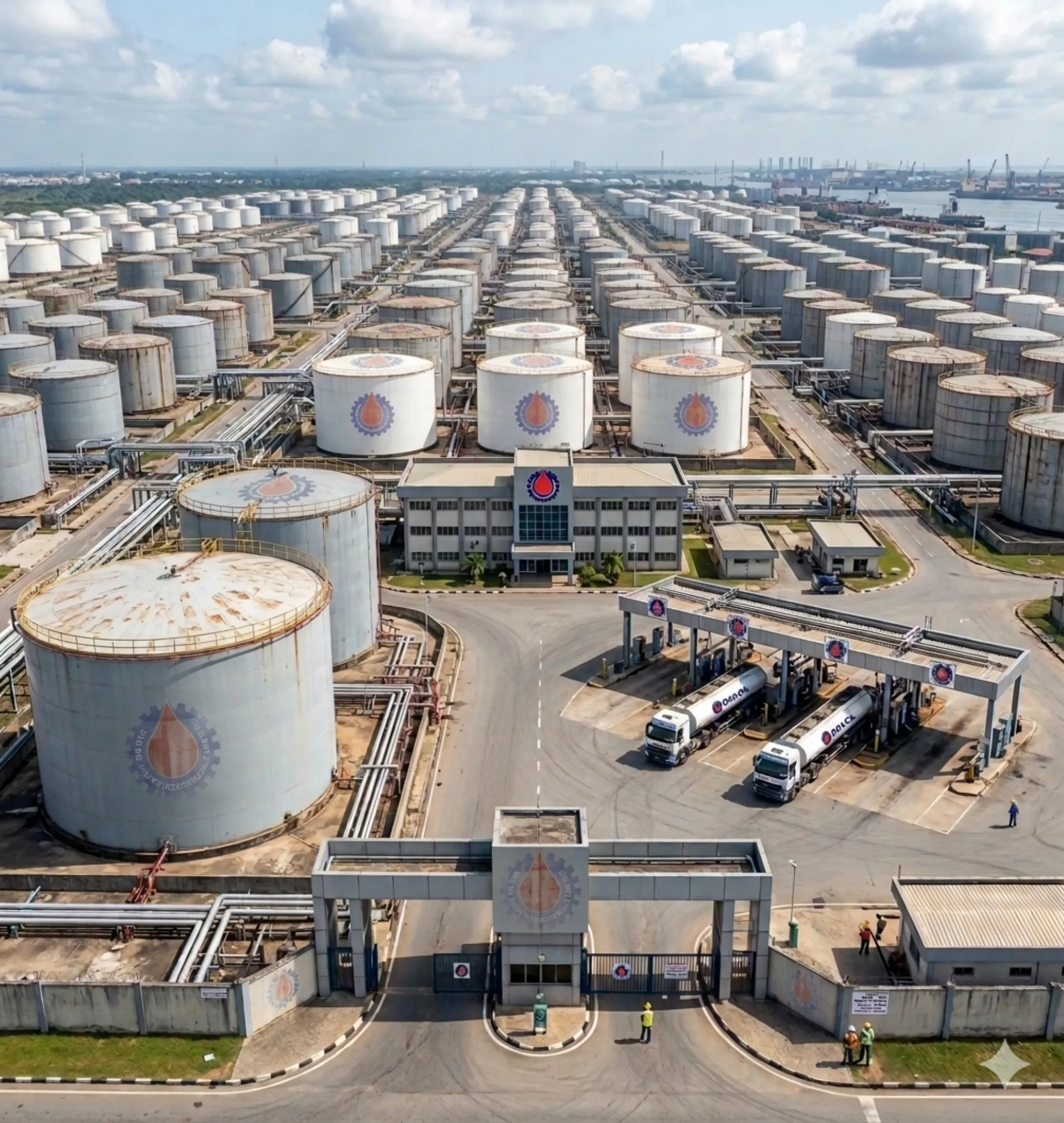 Dan Oil tank farm operations